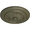 Ekena Millwork Wigan Ceiling Medallion, Hand-Painted Painted Turtle, 16"OD x 2 1/4"P CM16WGPTF - alternate 2